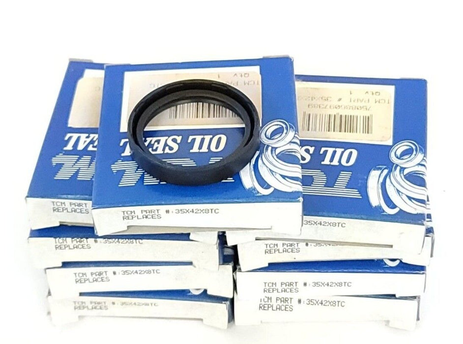 LOT OF 9 NIB TCM 35X42X8TC OIL SEALS