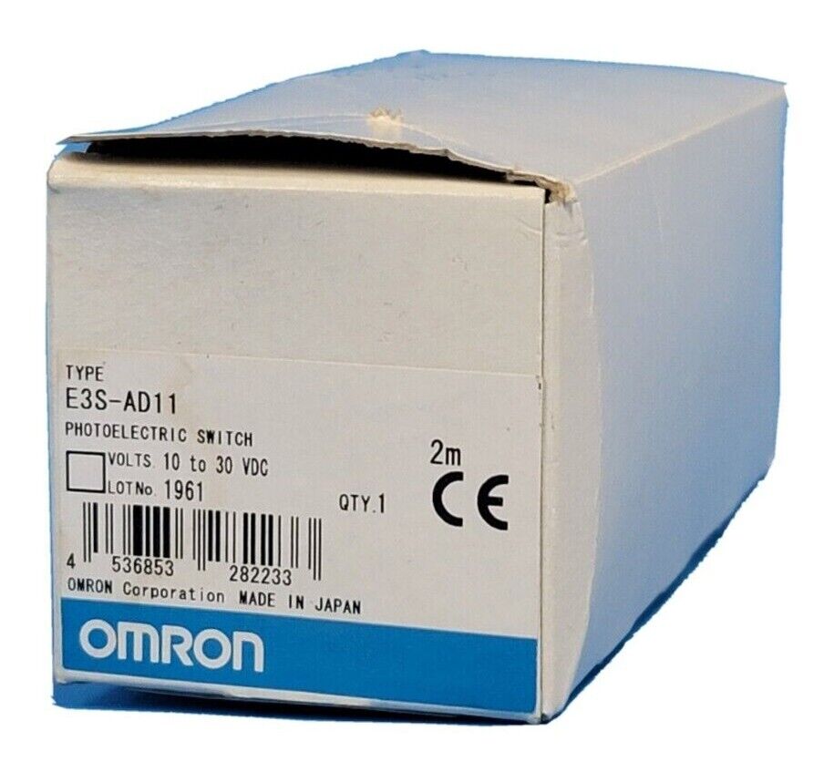 NIB OMRON E3S-AD11 PHOTOELECTRIC SWITCH 10 TO 30 VDC