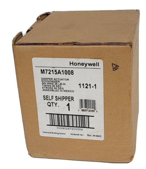 NEW HONEYWELL M7215A1008 DAMPER ACTUATOR 24V 60Hz ECONOMIZER
