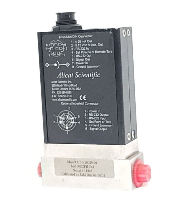 NEW ALICAT SCIENTIFIC M-100SCFH-D-I MASS FLOW METER 30-10029-01 M100SCFHDI