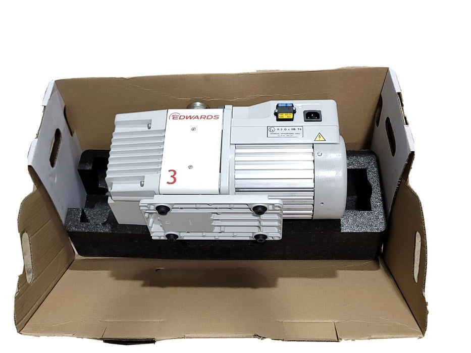 EDWARDS A65201903 RV3 ROTARY VACUUM PUMP 50/60Hz 110/240V (SWITCHABLE) 1-PHASE