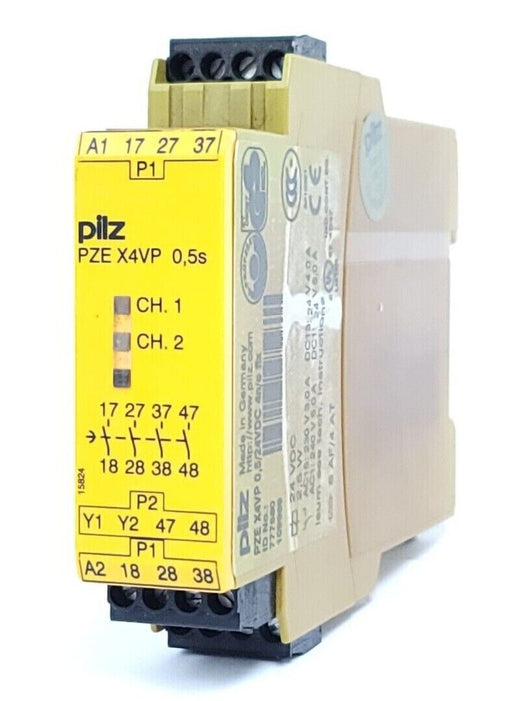 PILZ PZE X4VP 0,5/24VDC 4n/o fix SAFETY RELAY 777580 PZEX4VP