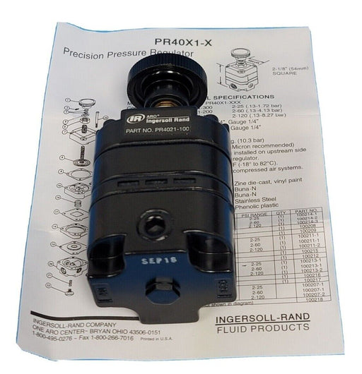 NEW ARO INGERSOLL RAND PR4021-100 REGULATOR 1/4''NPT 2-120PSI PR4021100