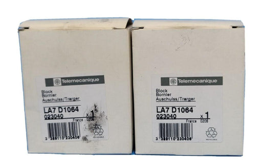 LOT OF 2 NEW TELEMECANIQUE LA7 D1064 BLOCKS LA7D1064