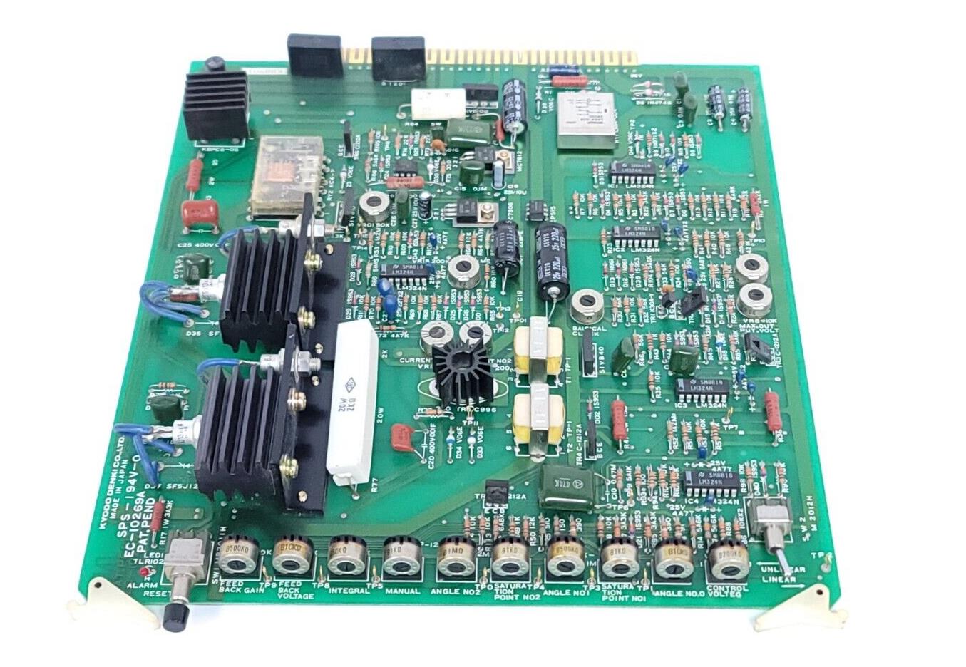 KYODO DENKI EC-10269A CONTROL CIRCUIT BOARD CARD SPS-194V-0