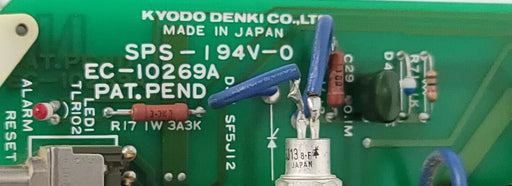KYODO DENKI EC-10269A CONTROL CIRCUIT BOARD CARD SPS-194V-0