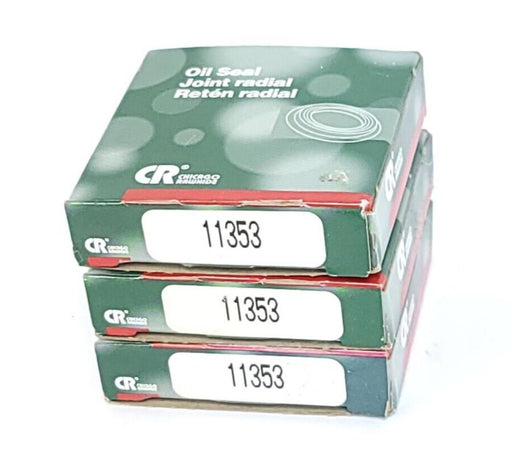 LOT OF 3 NIB CHICAGO RAWHIDE 11353 OIL SEALS