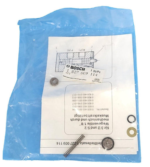 NEW BOSCH 1-827-009-114 PNEUMATIC VALVE REPAIR KIT 1827009114