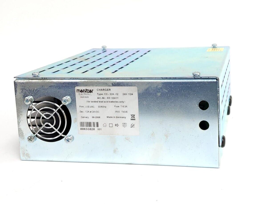 NEW MENTZER ELECTRONIC C3-324-12 / C332412 CHARGER 24V/12A KC 32411