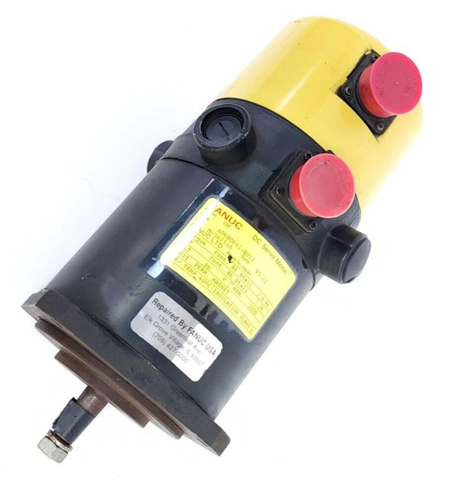 REPAIRED FANUC A06B-0641-B011 DC SERVO MOTOR 0M 2000 P/R 96V, 2.9Nm, 7.2A