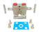 NEW TYCO ANDERSON GREENWOOD M4TVDC-4 / M4TVDC4 VALVE MANIFOLD 02.2550.750