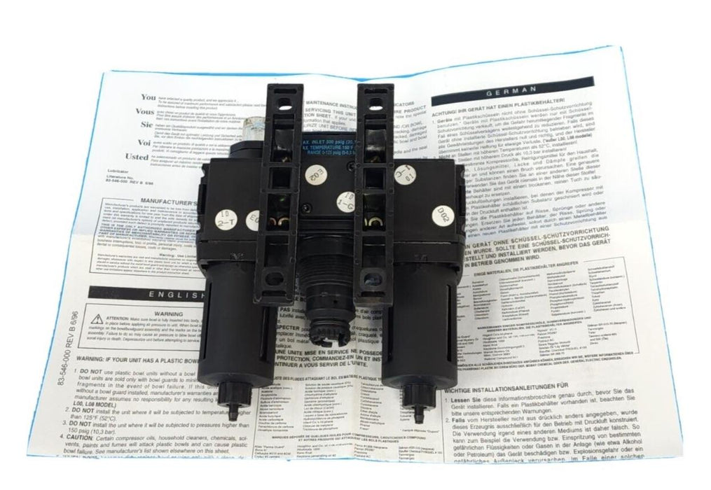 NIB WILKERSON C08-01-FKG0 COMBINATION FILTER-REG-LUB