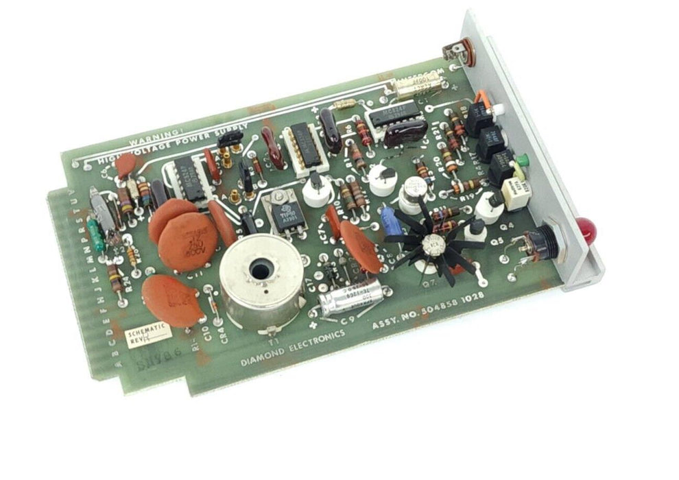 DIAMOND ELECTRONICS 504858 1028 H.V. POWER SUPPLY