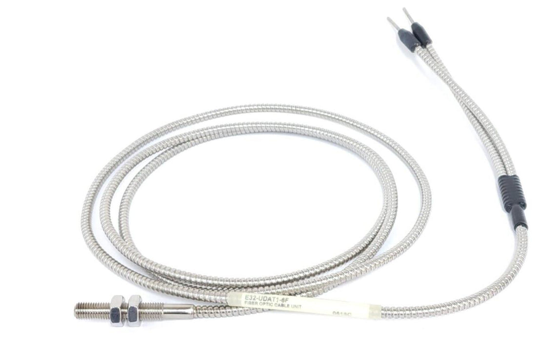 OMRON E32-UDAT1-6F / E32UDAT16F FIBER OPTIC CABLE UNIT 6FT
