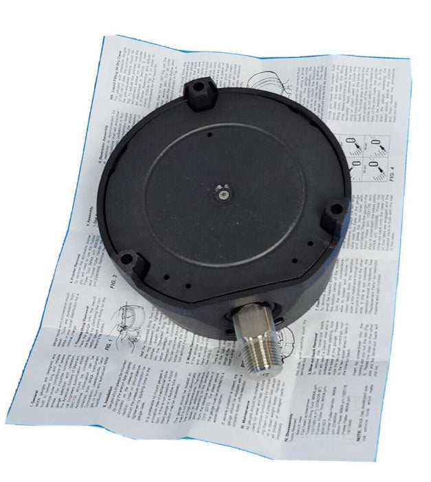 NEW WIKA 233.34 4.5'' / 2333445 PRESSURE GAUGE 60PSI 1/2''NPT 9834006
