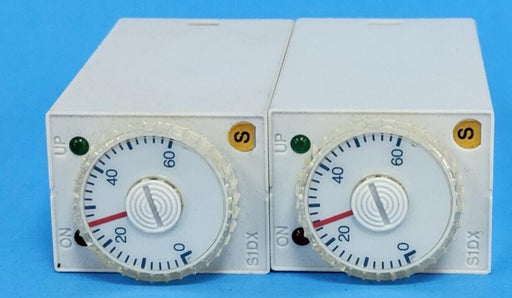LOT OF 2 NEW MATSUSHITA S1DX TIMERS S1DX-A4C60S-AC120V, ADX11314