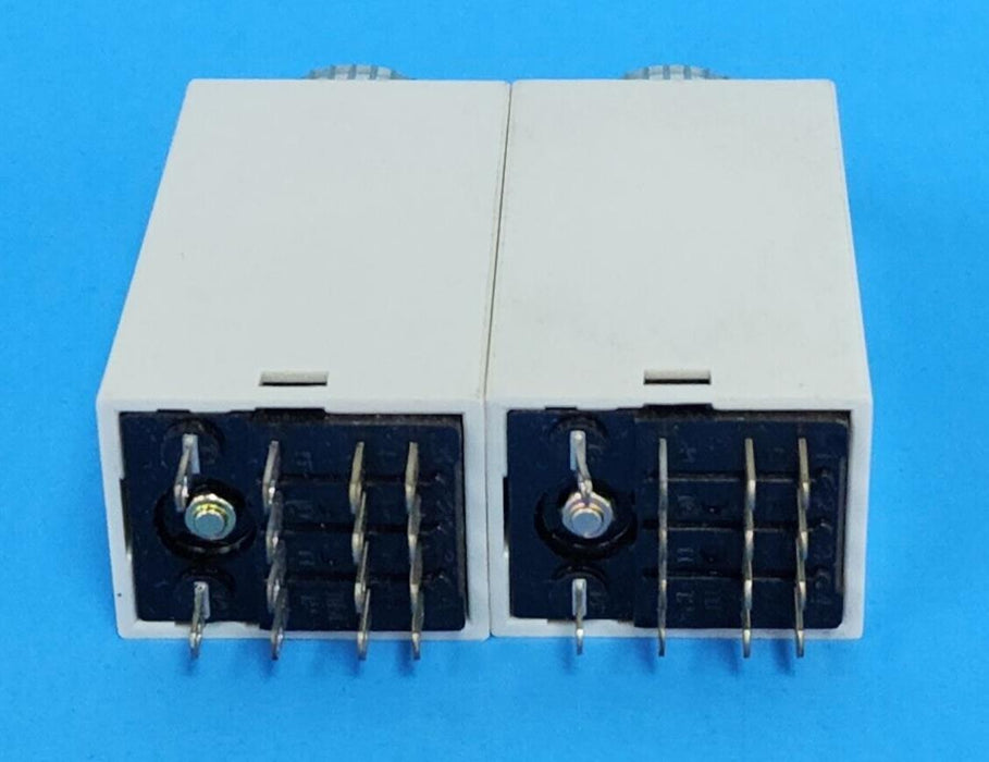 LOT OF 2 NEW MATSUSHITA S1DX TIMERS S1DX-A4C60S-AC120V, ADX11314