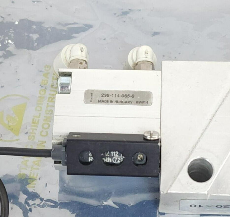 BOSCH REXROTH XLPD-20X10 / XLPD20X10 FlexLink STOP CYLINDER 299-114-065-9