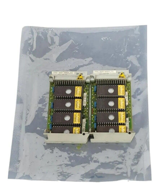 LOT OF 2 SIEMENS 570-260-9004.00 / 570260900400 SINUMERIK 4-PORT MEMORY MODULES