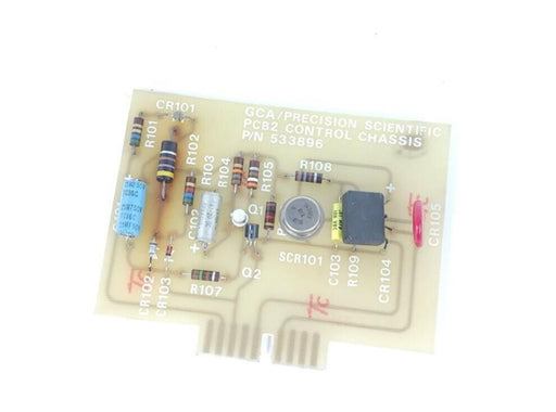 GCA / PRECISION SCIENTIFIC PCB2 CONTROL CHASSIS BOARD P/N: 533896