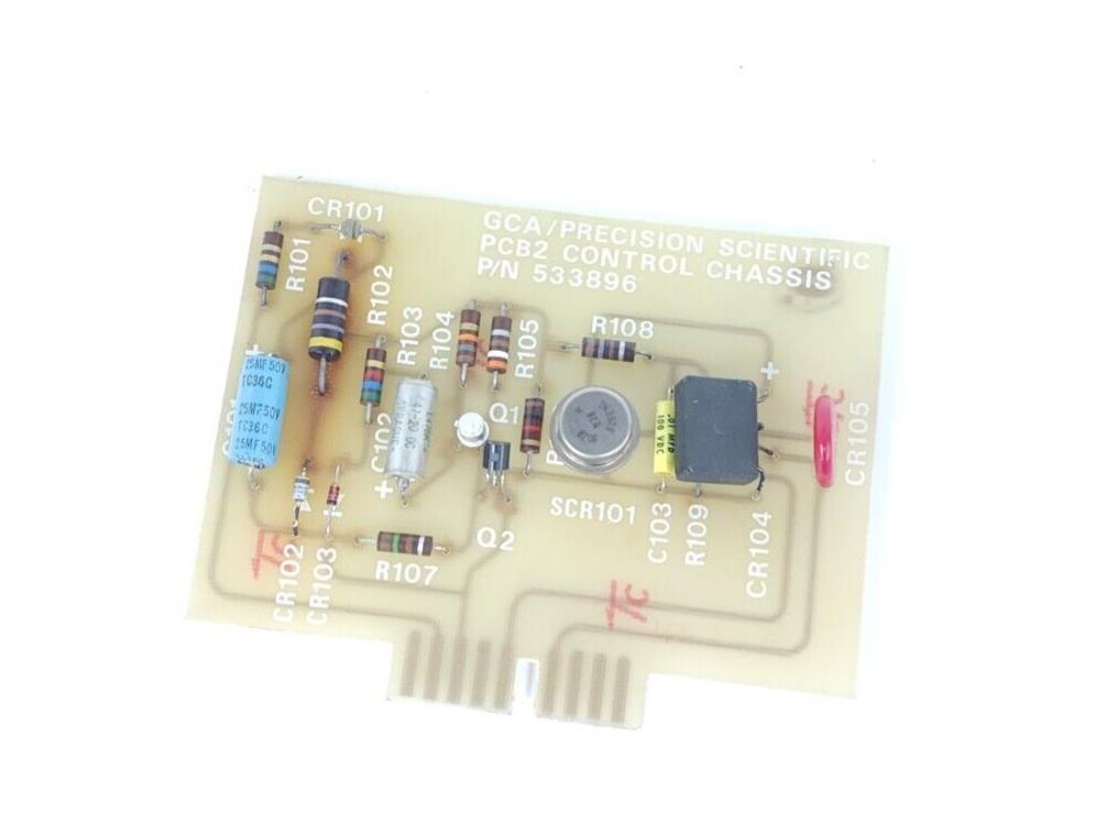 GCA / PRECISION SCIENTIFIC PCB2 CONTROL CHASSIS BOARD P/N: 533896