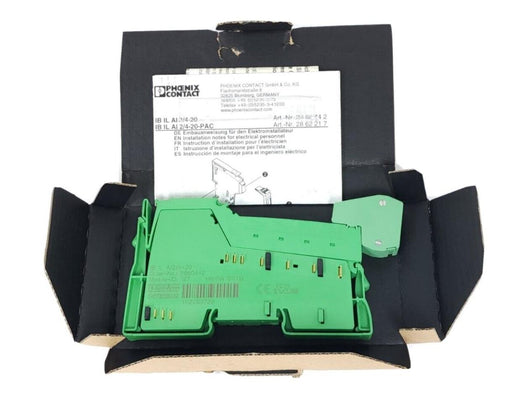 NEW PHOENIX CONTACT IB IL AI 2/4-20-PAC / IBILAI2420PAC TERMINAL 2860442 2862217