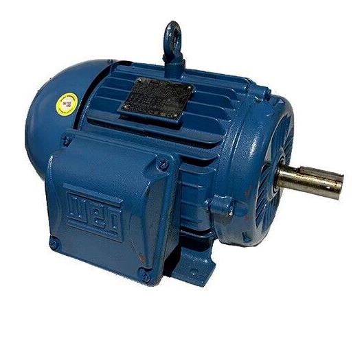 NEW WEG 00536ET3E184T-W22 / 00536ET3E184TW22 SEVERE DUTY MOTOR 5HP/3.7kW 3500RPM