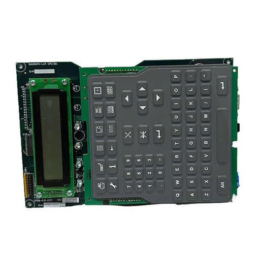 NEW DIAGRAPH 5750-030 / 5750030 7-DOT CPU CCA REV. N W/ KEYPAD AND DISPLAY