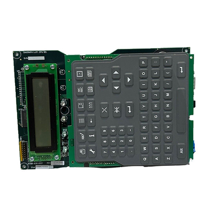 NEW DIAGRAPH 5750-030 / 5750030 7-DOT CPU CCA REV. N W/ KEYPAD AND DISPLAY