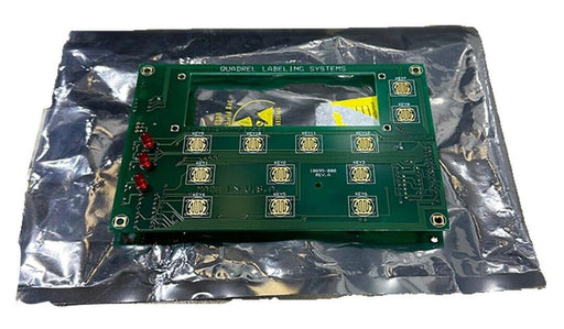 NEW QUADREL LABELING SYSTEMS 10895-000 / 10895000 REV. A TOUCH PAD CONTROL BOARD