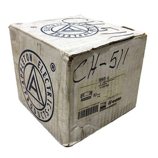 NEW APPLETON VXHA75-A / VXHA75A 3/4'' ALUMINUM MOUNTING HOOD