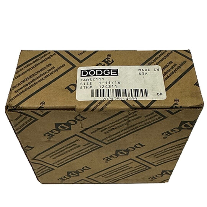 NEW DODGE F4BSC111 FLANGE MOUNT BEARING 1-11/16''