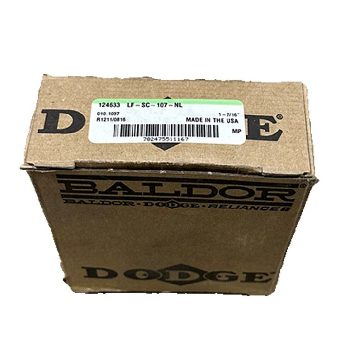 NEW DODGE LF-SC-107-NL / LFSC107NL FLANGE MOUNT BEARING 1-7/16'' 124633