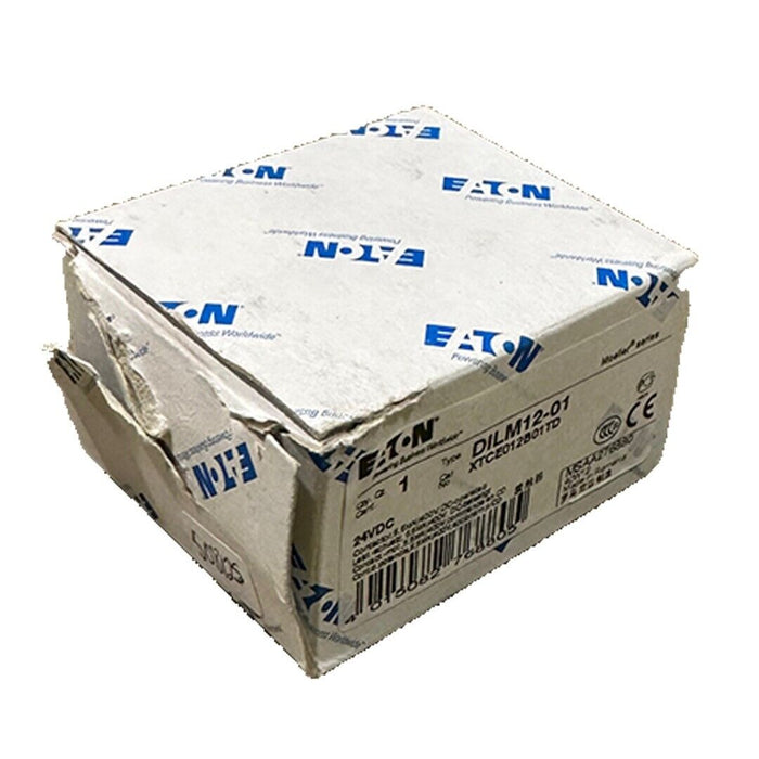 NEW EATON DILM12-01 / DILM1201 CONTACTOR 24VDC 5.5kW XTCE012B01TD