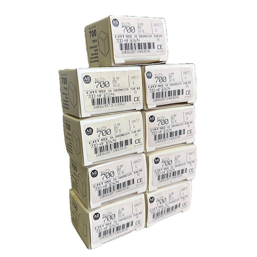 9 NEW ALLEN BRADLEY 700-HF32A24 /B CONTROL RELAYS TYPE H 10A 24VAC 700HF32A24