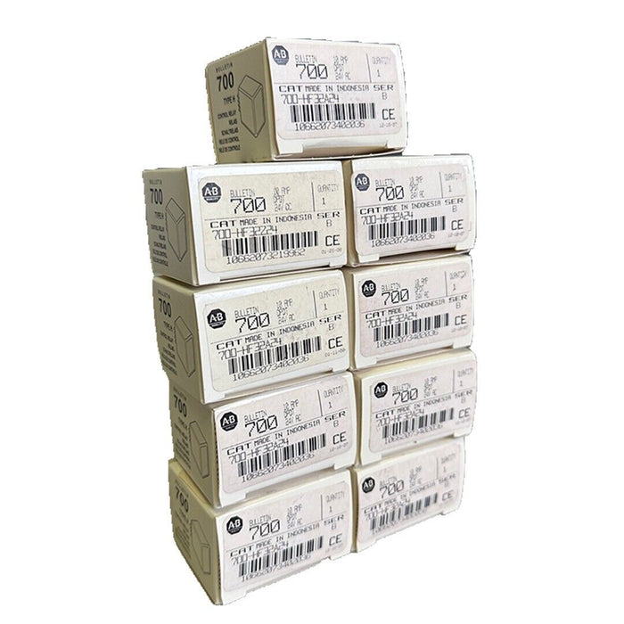 9 NEW ALLEN BRADLEY 700-HF32A24 /B CONTROL RELAYS TYPE H 10A 24VAC 700HF32A24