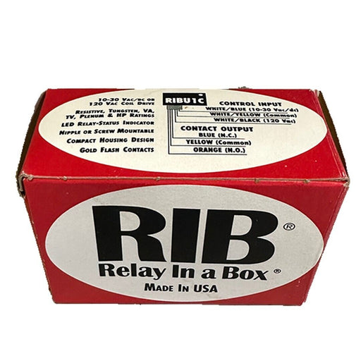 NEW FUNCTIONAL DEVICES RIBU1C MULTI-VOLTAGE RELAY IN A BOX 10-30V AC/DC