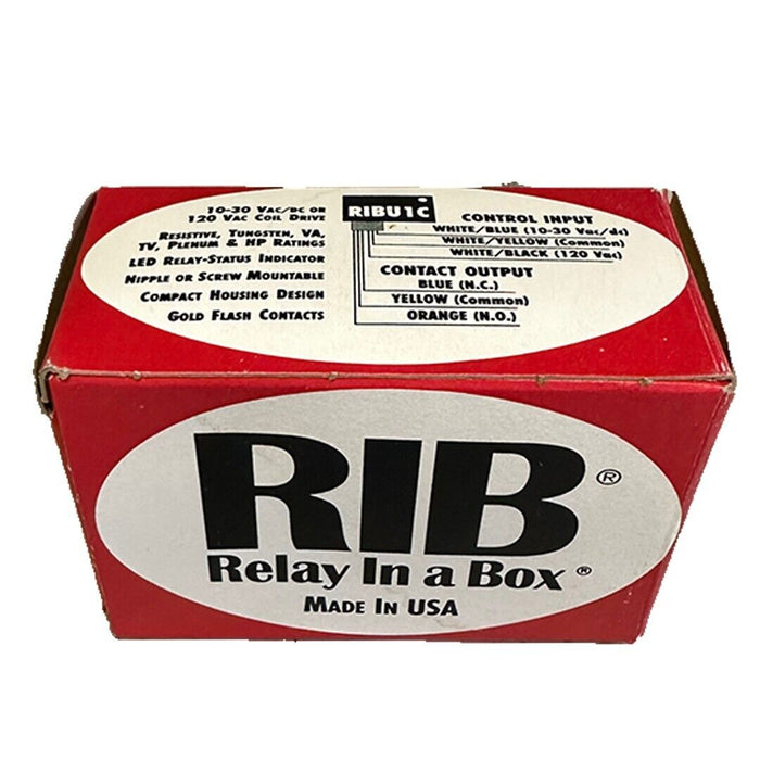 NEW FUNCTIONAL DEVICES RIBU1C MULTI-VOLTAGE RELAY IN A BOX 10-30V AC/DC