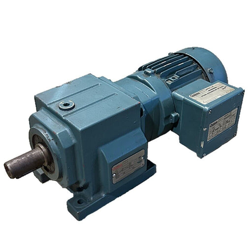 NEW DODGE QUANTIS HB383GH2M1B4 GEAR REDUCER 118.55:1 RATIO .25HP 5486256-1 AC