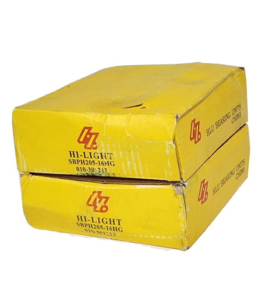 LOT OF 2 NIB HI-LIGHT SBPH205-16HG PILLOW BLOCK BEARINGS 010-301213