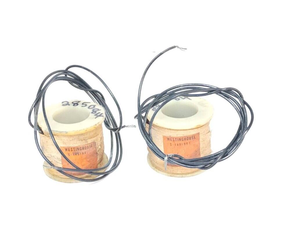 LOT OF 2 WESTINGHOUSE S-1491991 COILS