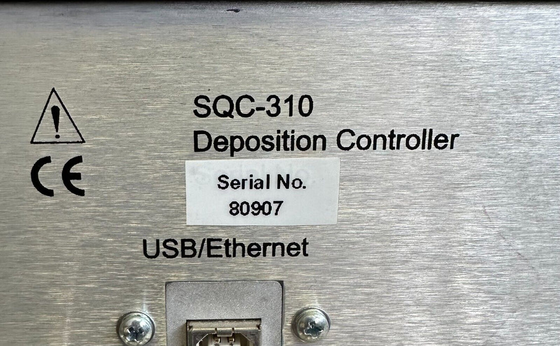 For Parts MDC SIGMA SQC-310 / SQC310 THIN FILM DEPOSITION CONTROLLER *READ