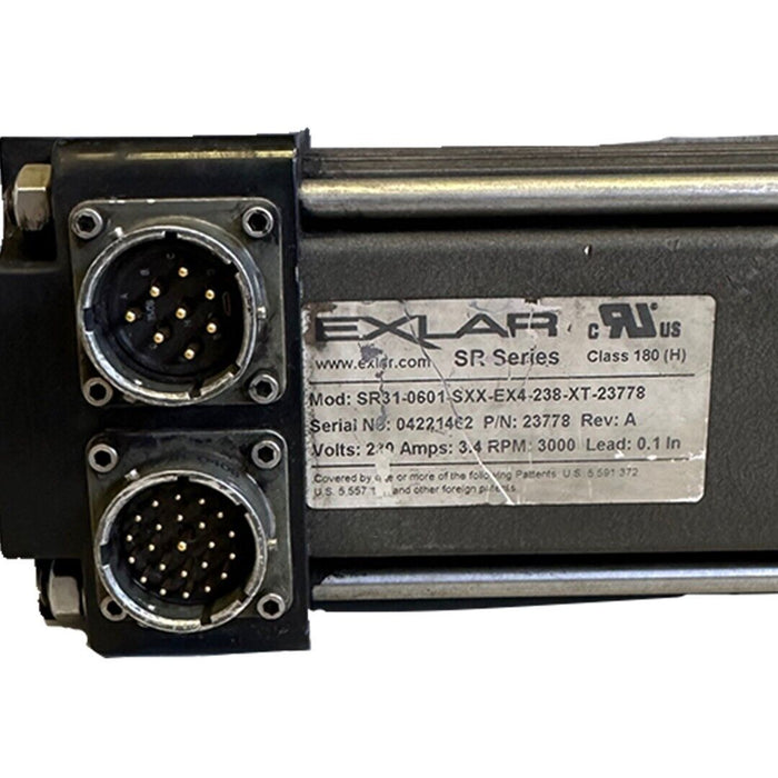 EXLAR SR31-0601-SXX-EX4-238-XT-23778 SR SERIES 23778 REV. A SERVO ACTUATOR