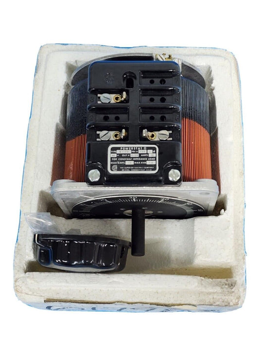 NEW SUPERIOR ELECTRIC Q117U POWERSTAT VARIABLE TRANSFORMER 1.6kVA 13A MAX