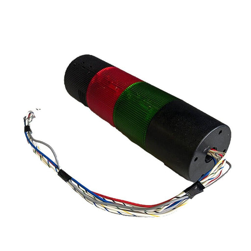 FEDERAL SIGNAL LSB-120 / LSB120 LITEESTAK BASE MODULE W/ GREEN AND AMBER STACKS