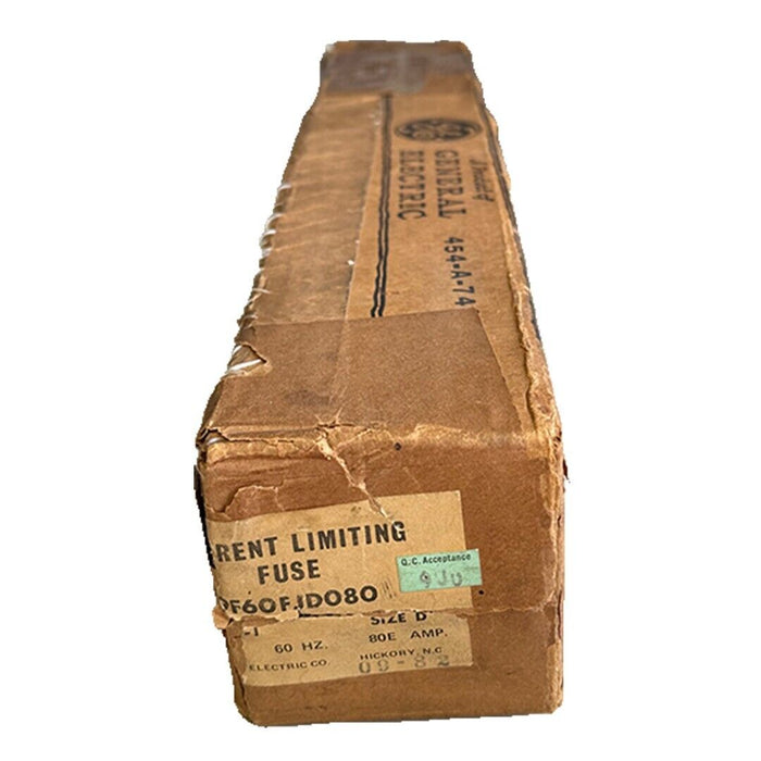 NEW GENERAL ELECTRIC 9F60FJD080 SIZE D CURRENT-LIMITING FUSE TYPE EJO 5.5kV