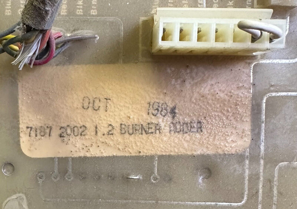 PYRONICS INC 7187-2002 / 71872002 1.2 BURNER ADDER BOARD