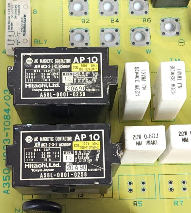 FANUC A20B-1003-0081/02A SERVO POWER BOARD A20B-1003-0081, A350-1003-T084/03