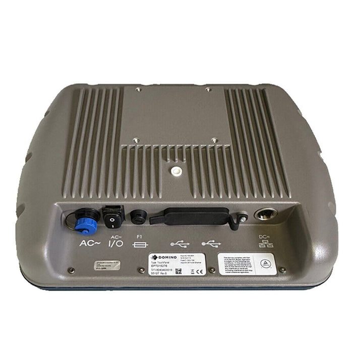 NEW DOMINO EPT015276 WINDOWS TOUCH PANEL 100-240V 50/60Hz REV. B BLUE/GRAY