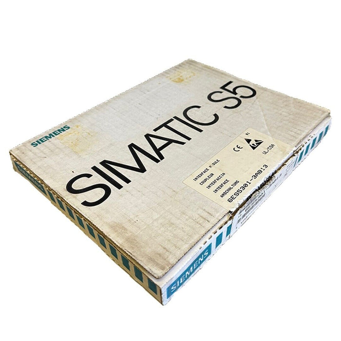 NEW SIEMENS 6ES5301-3AB13 / 6ES53013AB13 SIMATIC S5 INTERFACE MODULE